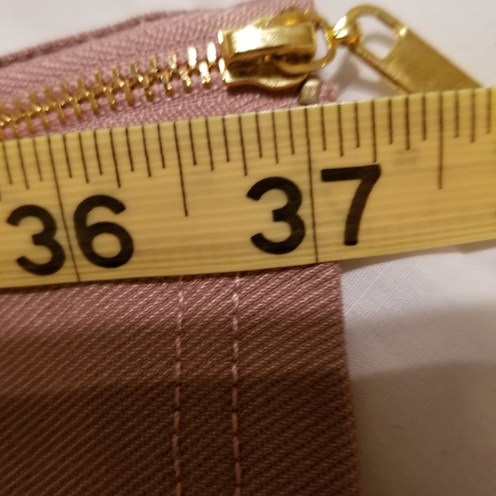 Mauve Moto Style Stretch Jeggings - Picture 4 of 4